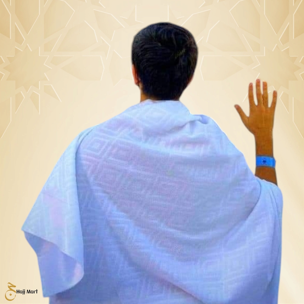 Anti Germs Towel Ihram-Design Ihram