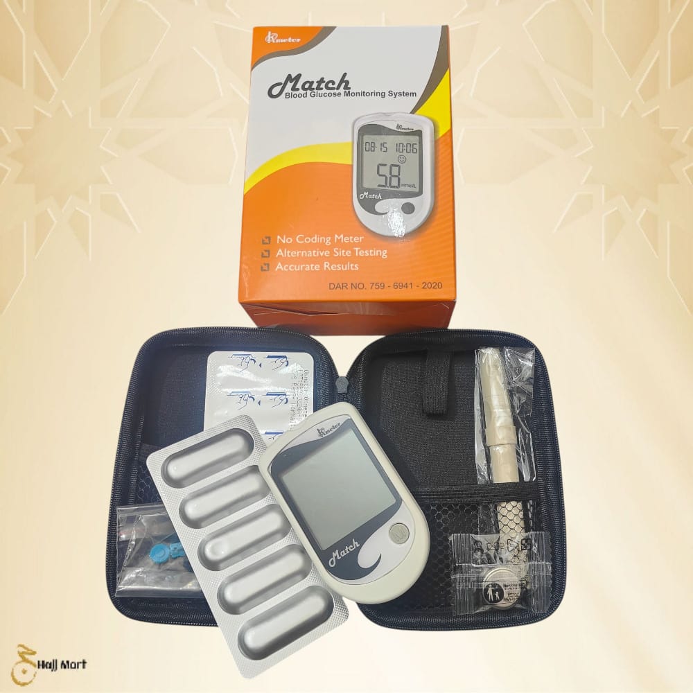 Diabetes Machine Kit Glucometer Match Brand