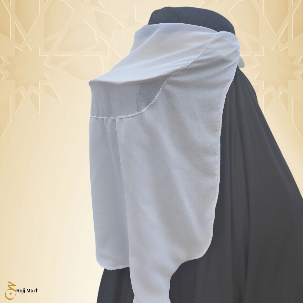 Women Hajj Nikab Cap Suncap